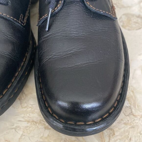 Born Leather Oxford Lace Up Derby Shoes - Picture 9 of 14